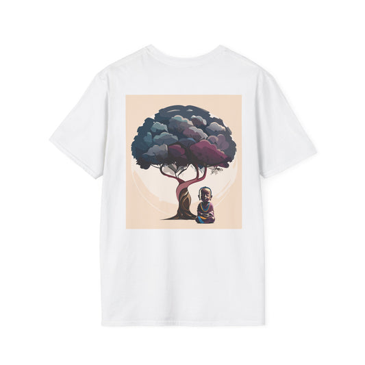 Buddha Under the Moon Tree T-Shirt