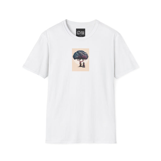 Buddha Under the Moon Tree T-Shirt