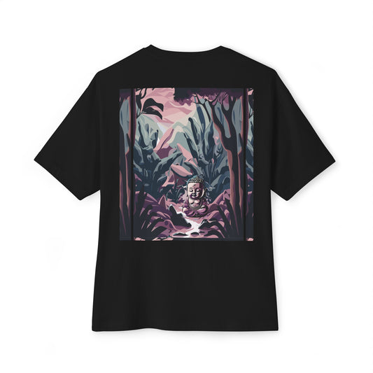 T-Shirt — Serene Buddha Jungle Graphic Tee